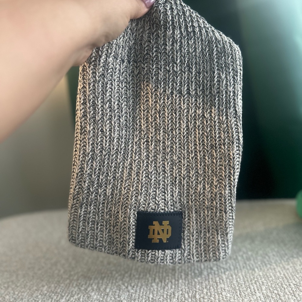 Love Your Melon Gray Knit Beanie